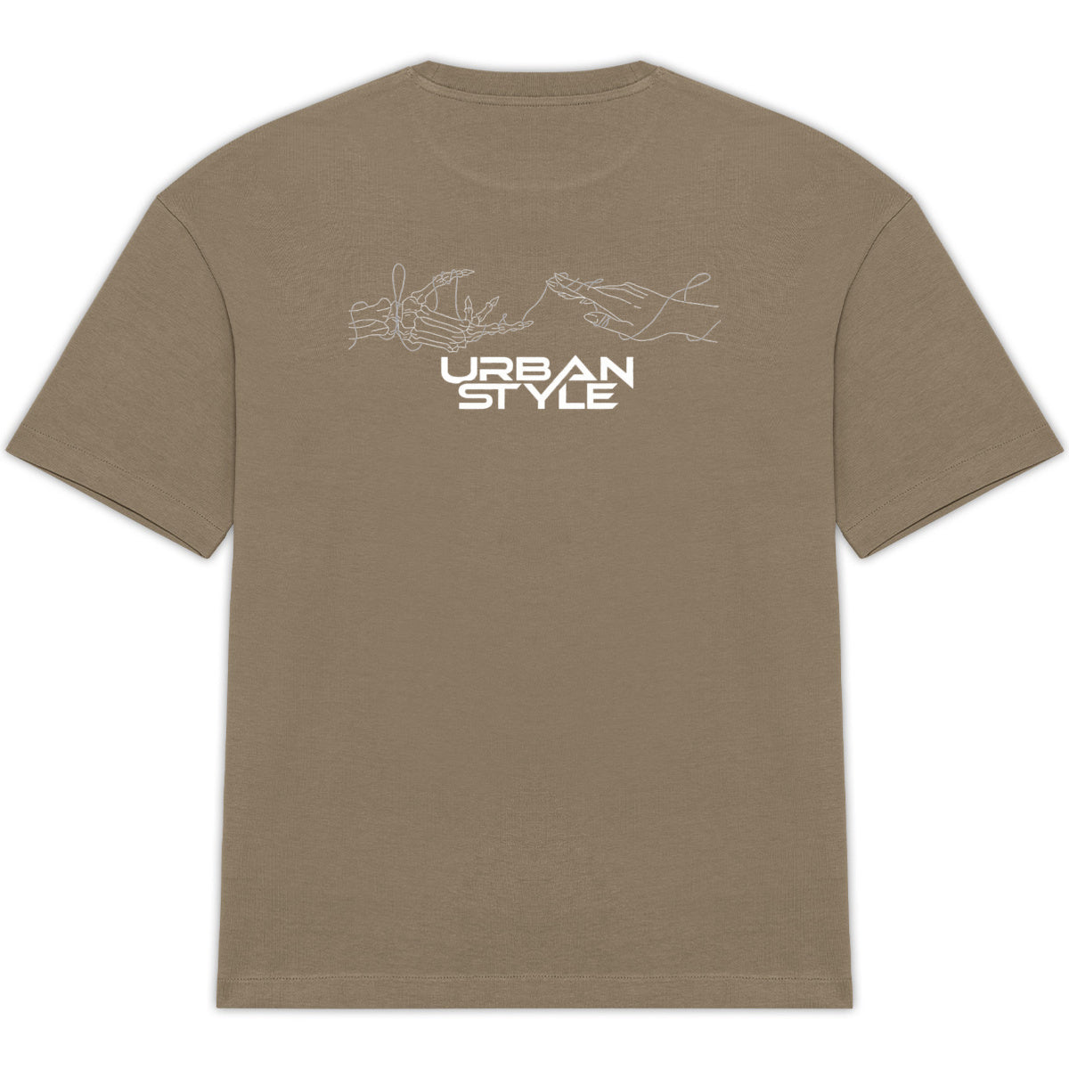 ROMAKO — Camiseta Oversize “Between Life and Bone” - espalda_0