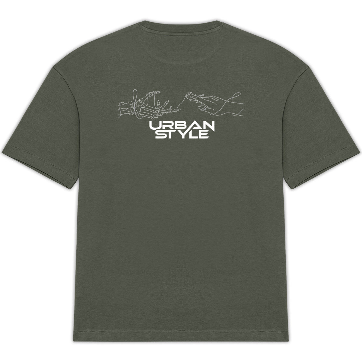 ROMAKO — Camiseta Oversize “Between Life and Bone” - espalda_1