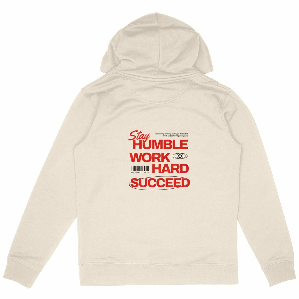 ROMAKO — Sudadera “Humble” - espalda_marfil