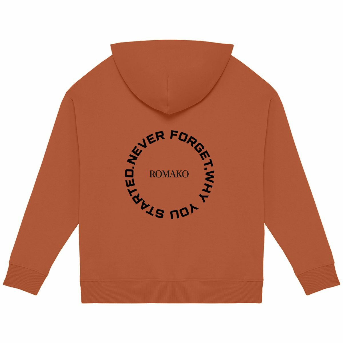Sudadera con capucha oversize unisex 'Never Forget'