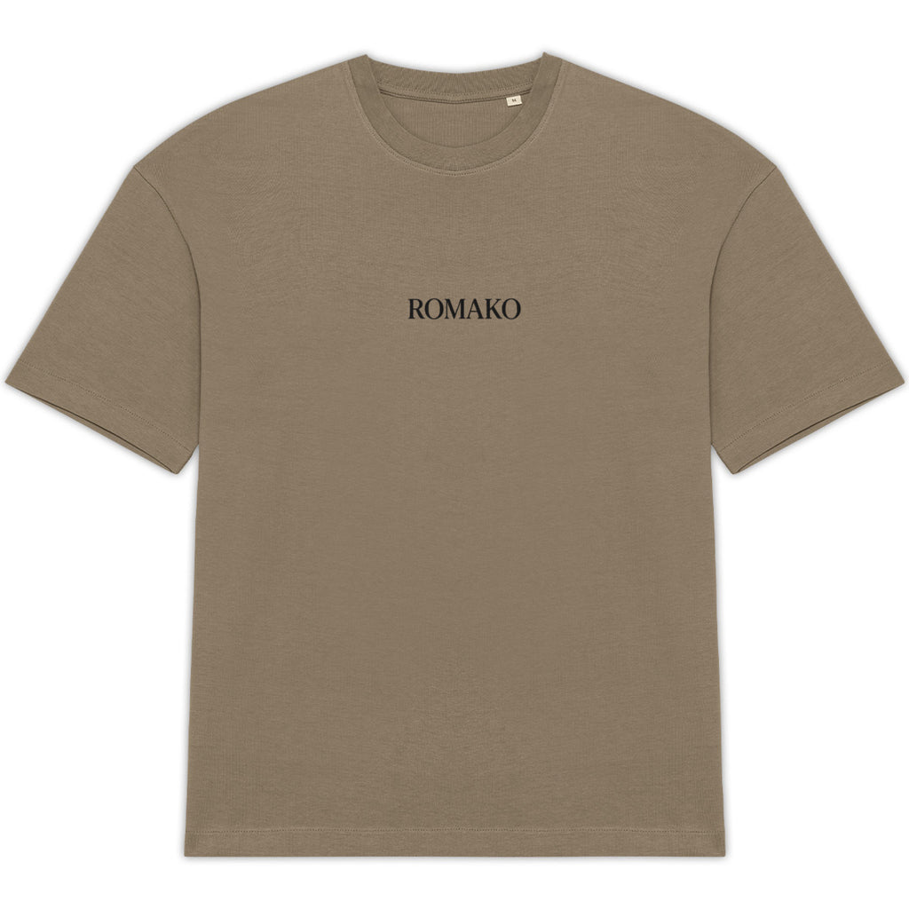 ROMAKO — Camiseta Oversize “Between Life and Bone” - frente_0