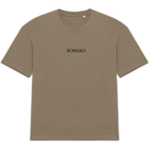 ROMAKO — Camiseta Oversize “Between Life and Bone” - frente_0
