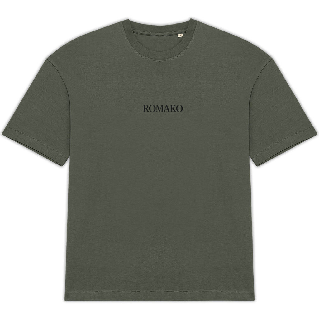 ROMAKO — Camiseta Oversize “Between Life and Bone” - frente_1